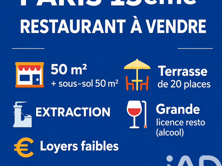 Vente Restaurant 100 m&sup2; — photo 1