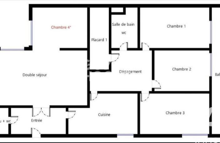 Vente Appartement 5 pièces — photo 2