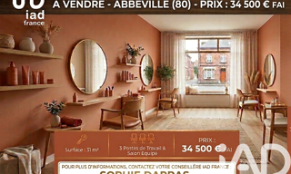 Commerce  31 m² à vendre à Abbeville (80100)