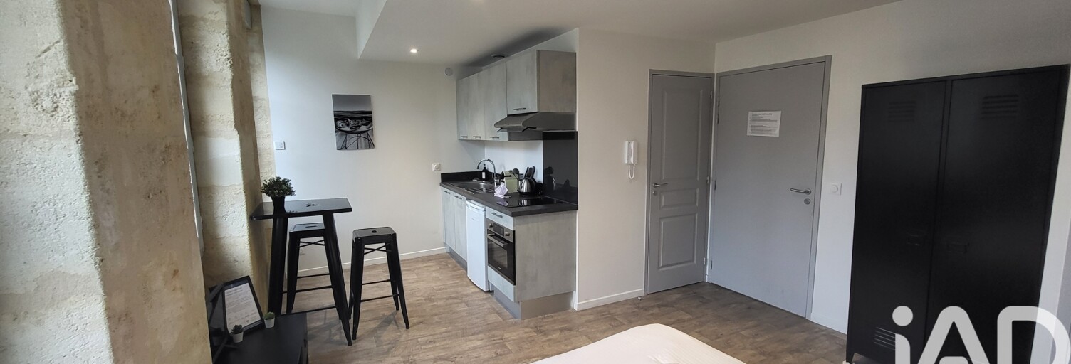 Appartement 1 Pièce 21 m² à vendre à Bordeaux (33000)