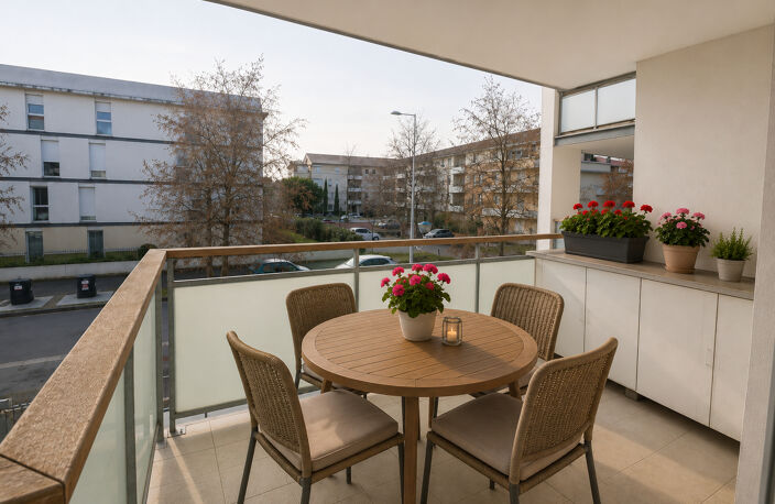 Colomiers Lycée international grand T2 50 m² avec parking — photo 4