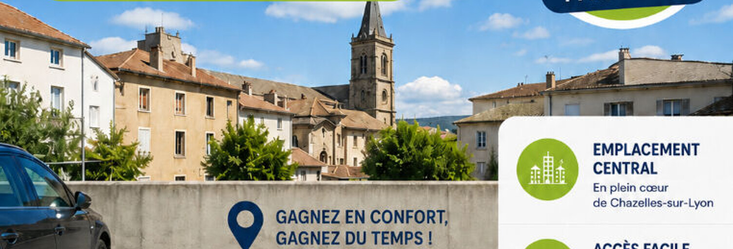 Garage   m² à louer à Chazelles-sur-Lyon (42140)