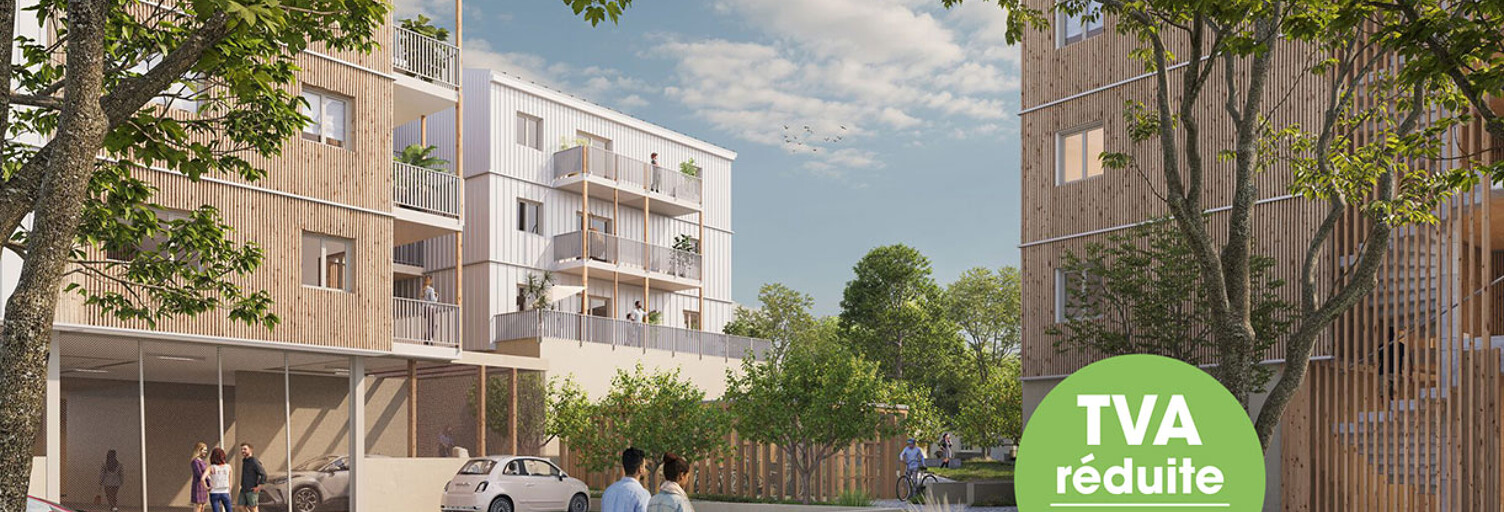 Appartement neuf T2, T3, T4 Pièce 48 à 82 m² à vendre à Trignac (44570)