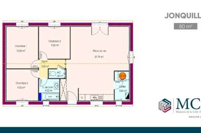 Maison 4 pièces 185000 €