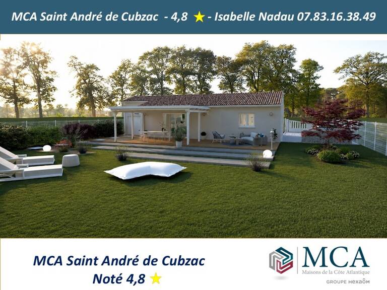 Maison à construire à La Lande-de-Fronsac (33240) — photo 1