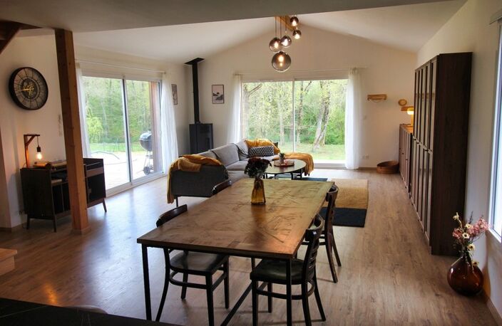 Maison bois 120 m² sur terrain de 2800 m² – Aillas (33124) — photo 4