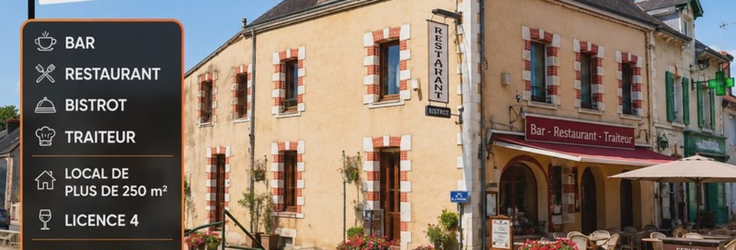 Commerce 4 Pièces 240 m² à vendre à Redon (35600)