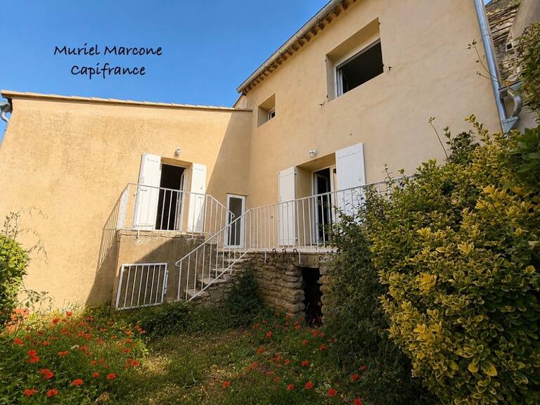 Maison à vendre 4 pièces jardin et vue panoramique BONNIEUX (84) — photo 1