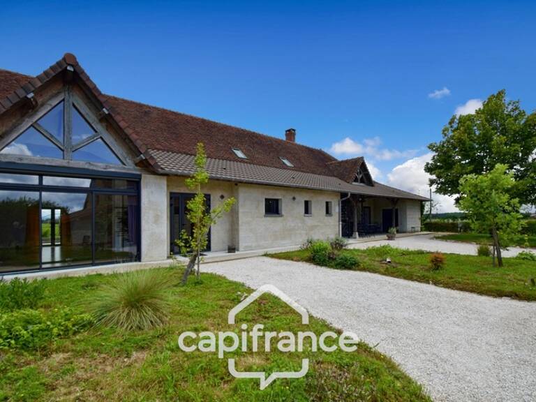 Dpt de SAONE ET LOIRE(71), à vendre MONTPONT EN BRESSE (71470)maison avec gîte et chambres d'hôtes P12 de 470 m² - Terrain de 4 374,00 m² — photo 1
