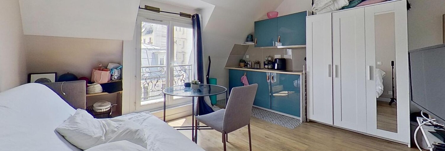 Appartement 1 Pièce 17 m² à louer à Paris 17 (75017)