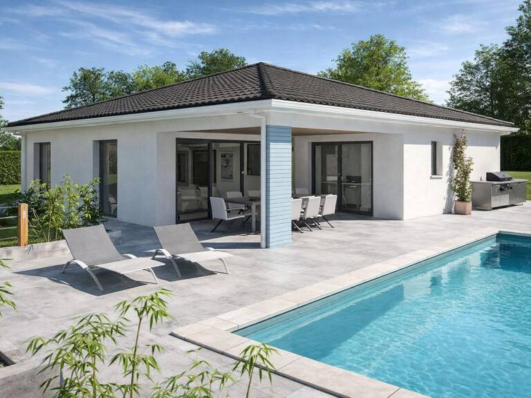Projet de construction d'une maison 108 m² avec terrain à PEYREHORADE (40) — photo 1