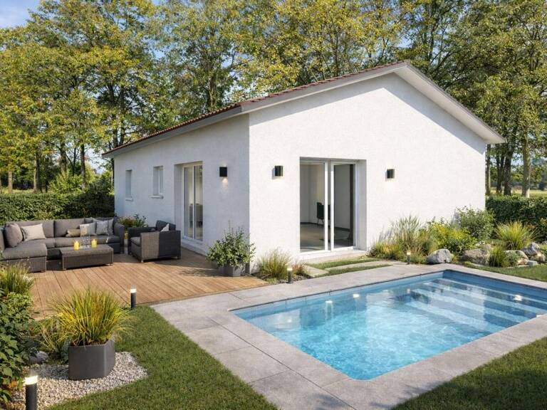Projet de construction d'une maison 90 m² avec terrain à ORIST (40) — photo 1