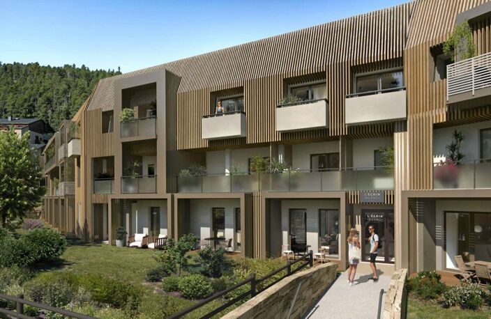 APPARTEMENT TYPE 3 70 M2 AVEC GARAGE, PLACE DE PARKING PRIVATIVE ET BELLE TERRASSE DANS RÉSIDENCE NEUVE STANDING AU PIED DES PISTES !! — photo 5