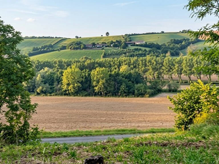 UNE VUE A COUPER LE SOUFFLE !  CAIGNAC TERRAIN 688 m2 — photo 1
