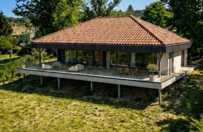 UNE VUE A COUPER LE SOUFFLE !  CAIGNAC TERRAIN 688 m2 — photo 3
