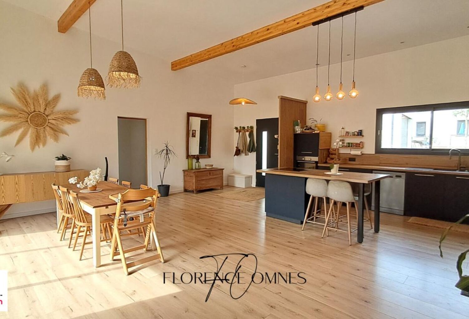 Exceptionnel à RUSTIQUES - Maison  Plain Pied contemporaine ossature bois -  143 m2 - 4 chambres — photo 1