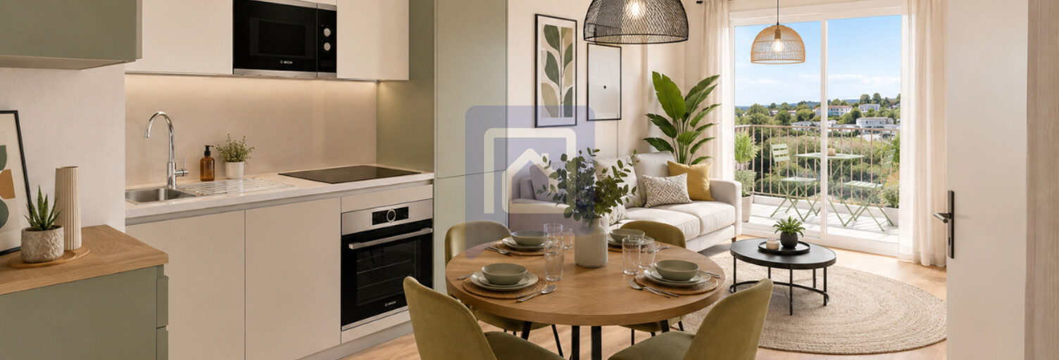 Appartement 2 Pièces 41 m² à vendre à Quimper (29000)