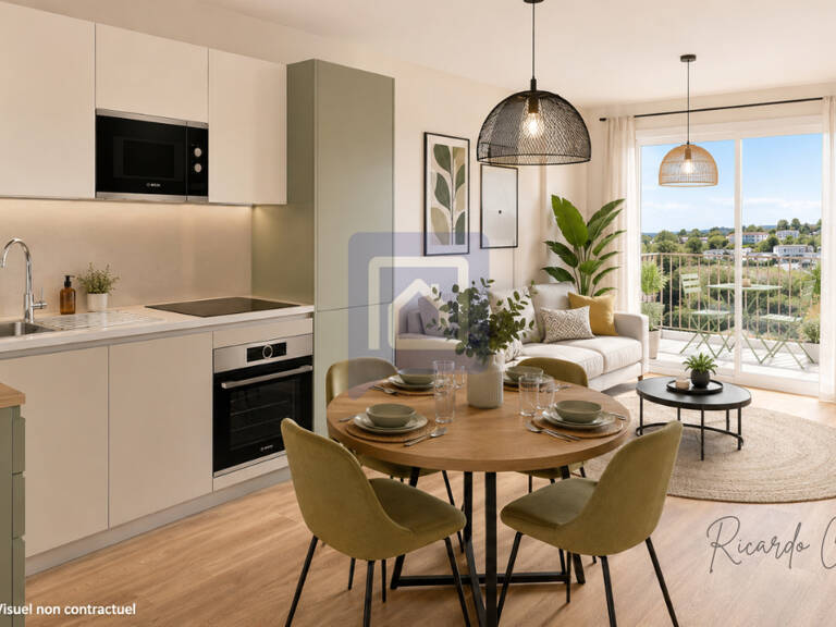 APPARTEMENT T2 AVEC BALCON ET DOUBLE STATIONNEMENT - QUIMPER — photo 1