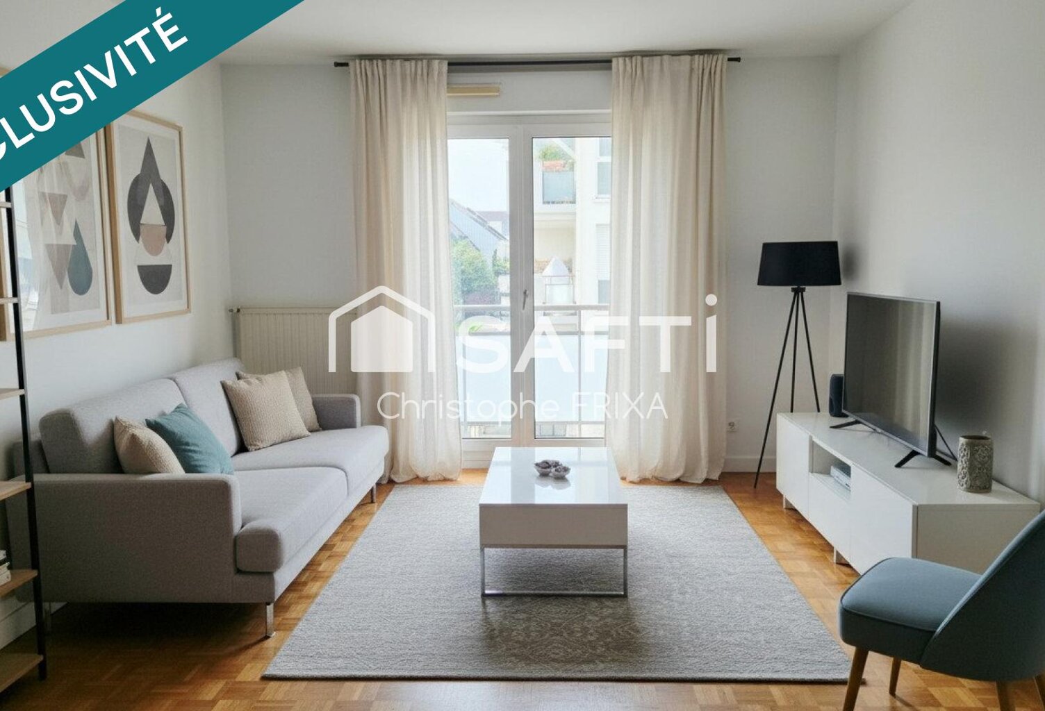 Appartement T3 proche jardin des plantes avec balcon et parking sous terrain — photo 1