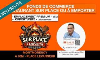Commerce 3 Pièces 61 m² à vendre à Montmorency (95160)