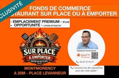 RESTAURANT FEU DE BOIS CENTRE-VILLE DE MONTMORENCY — photo du bien