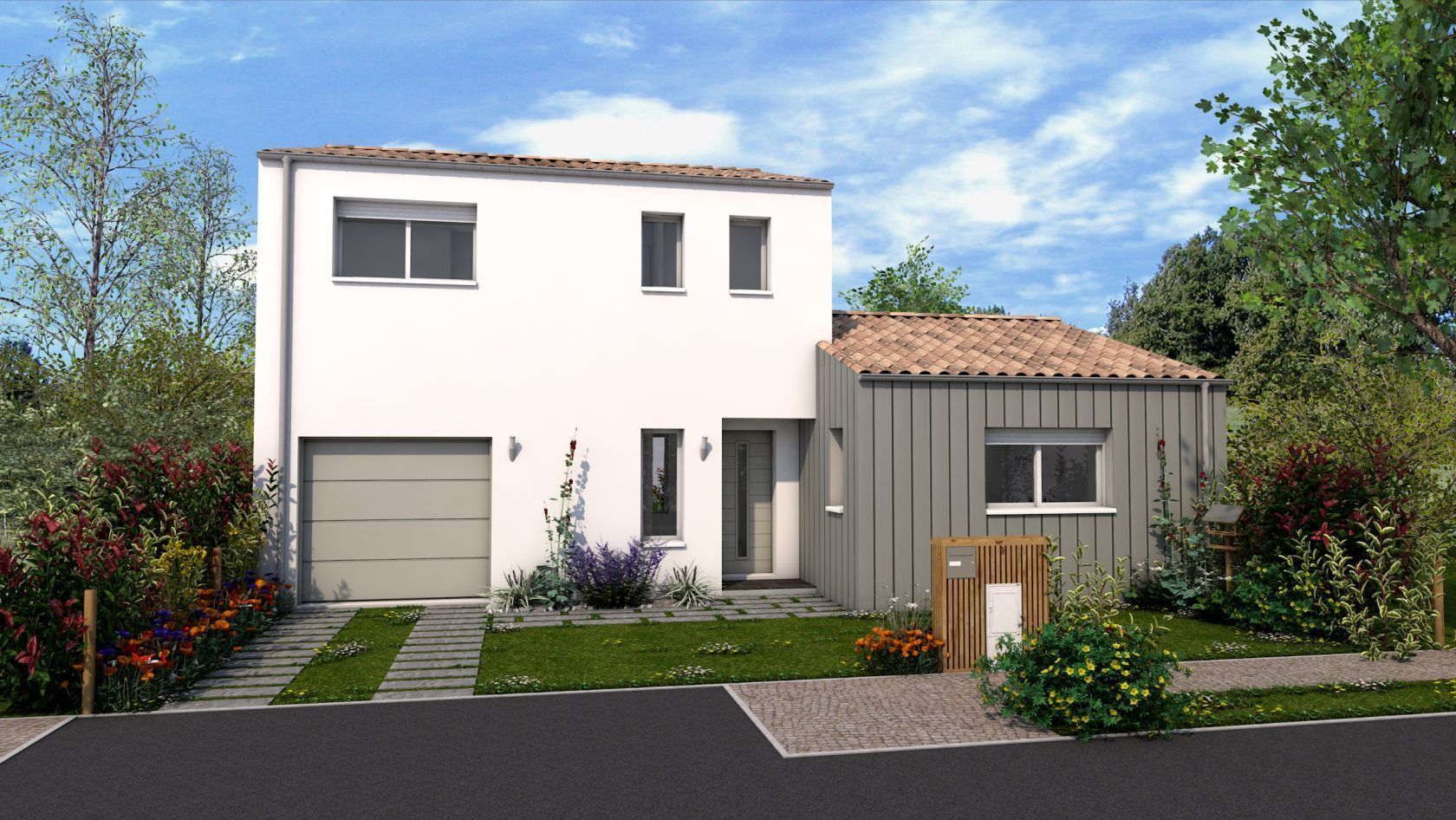 Maison 146.9 m² avec terrain à PONT-L'ABBE-D'ARNOULT