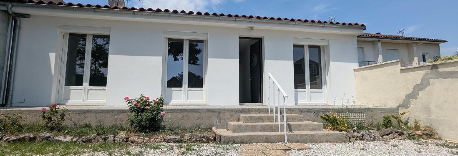 Maison 3 Pièces 76 m² à louer à Cognac (16100)