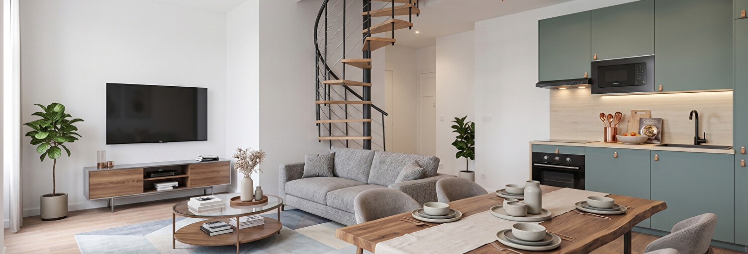 Appartement 3 Pièces 60 m² à vendre à Lyon 8 (69008)