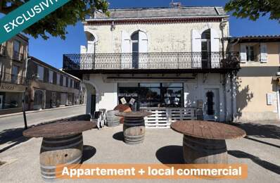 IMMEUBLE AVEC LOCAL COMMERCIAL ET APPARTEMENT — photo du bien