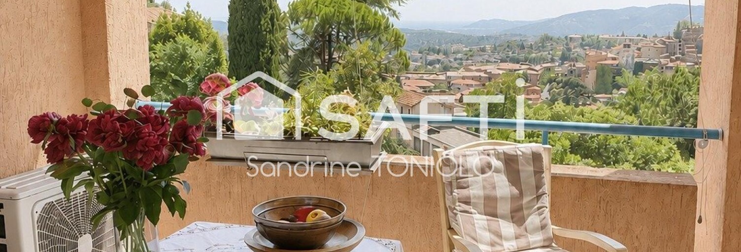Appartement 2 Pièces 43 m² à vendre à Grasse (06130)