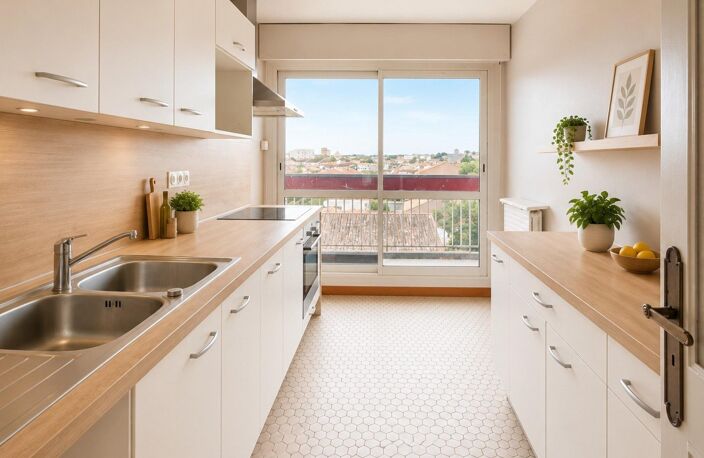 Grand T3 de 85 m² au dernier étage avec garage, parking et cellier — photo 3