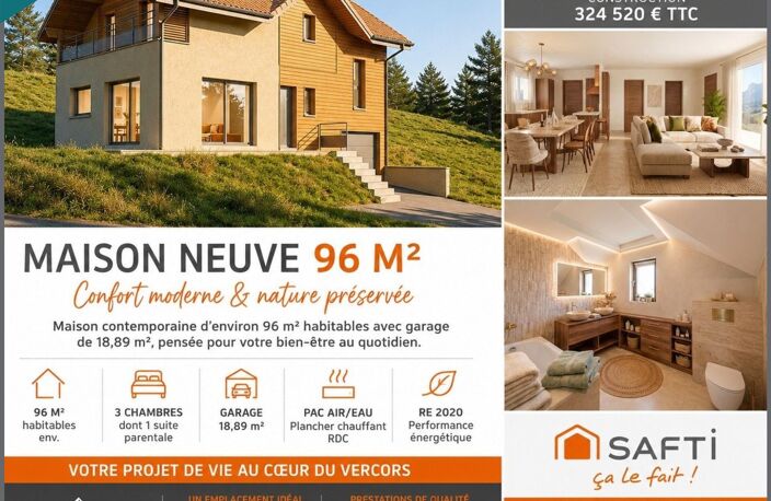 Situé dans le charmant hameau du Furon, sur la commune de Lans-en-Vercors (38250), ce terrain constructible en zone UH offre un environnement naturel privilégié, entre montagne, forêt et grand air. — photo 4