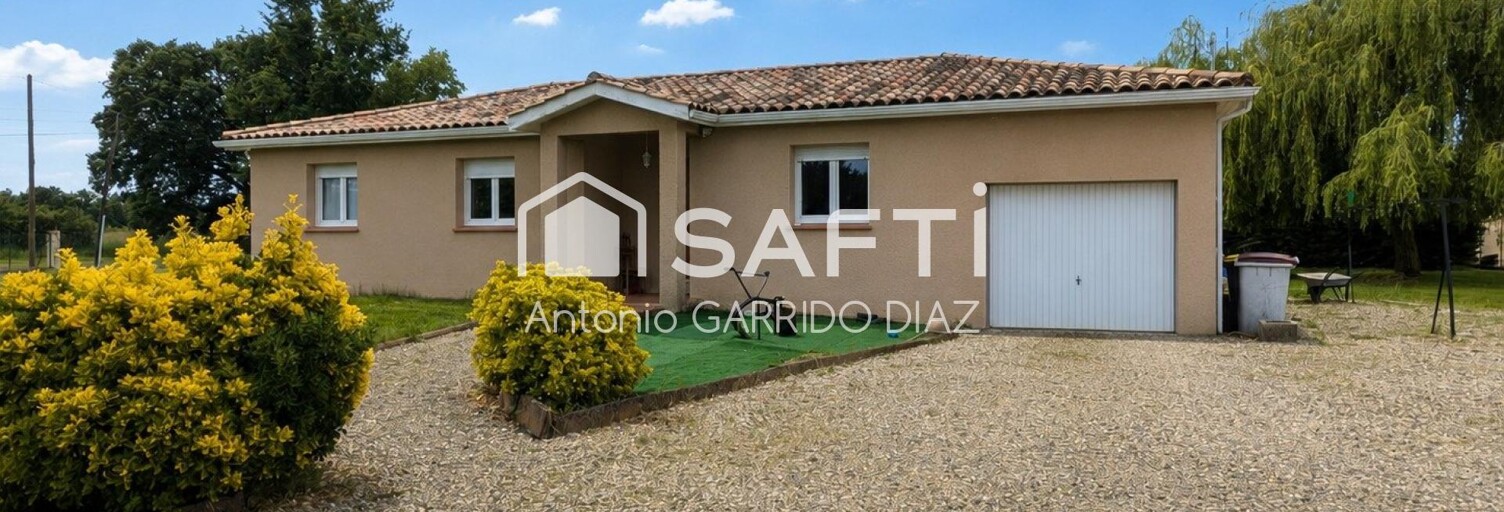 Maison 4 Pièces 95 m² à vendre à Saint-Porquier (82700)