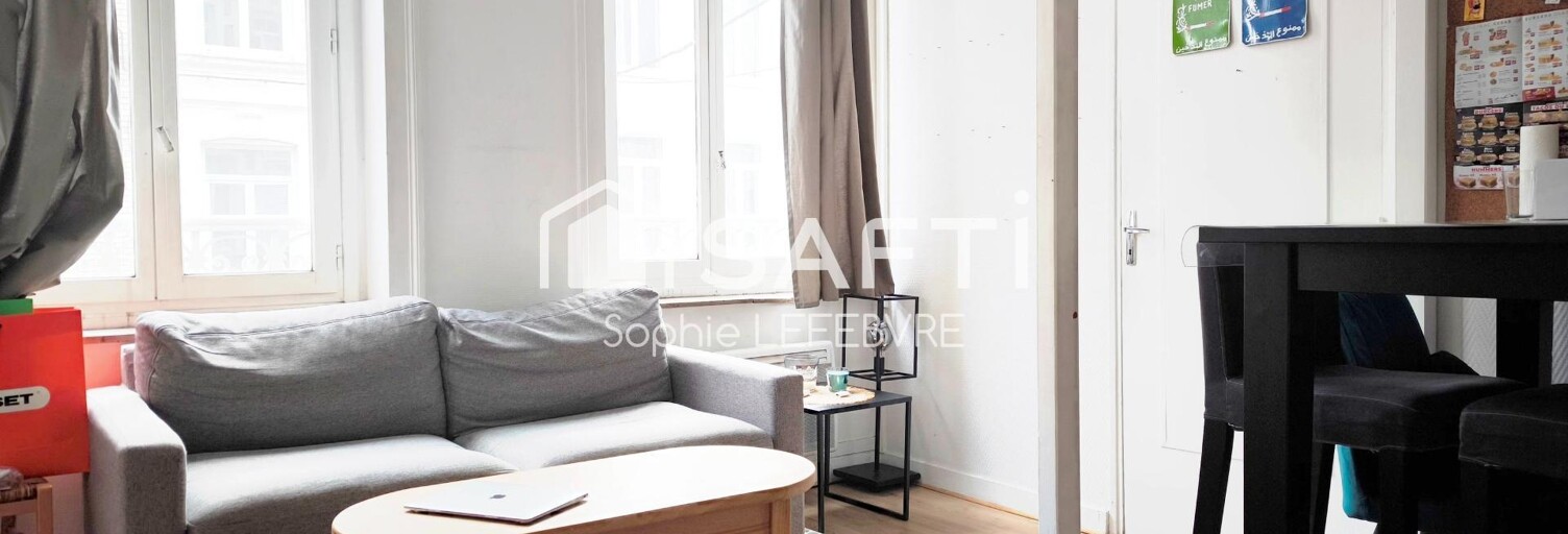 Appartement 2 Pièces 25 m² à vendre à Lille (59000)