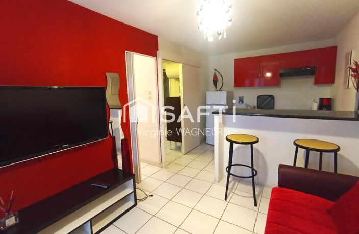 T2/cabine en rdj, terrasse, parking, piscine. — photo 3