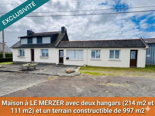 Maison +Deux Hangar et terrain constructible (Côtes D'Armor) proche de Guingamp — photo du bien