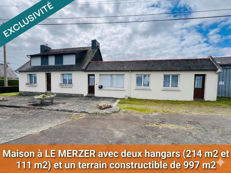 Maison +Deux Hangar et terrain constructible (Côtes D'Armor) proche de Guingamp — photo 1