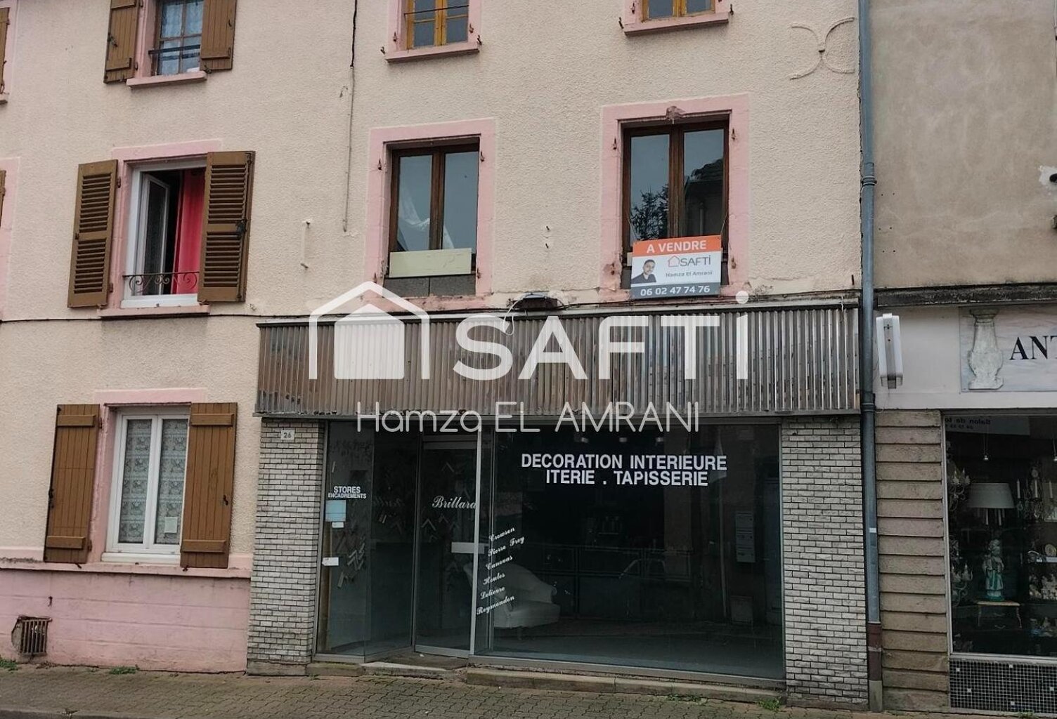 Immeuble de ville avec local commercial — photo 1