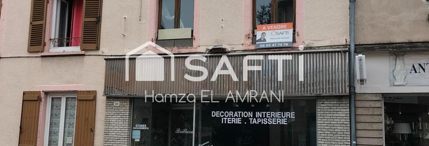 Immeuble  60 m² à vendre à Courpière (63120)