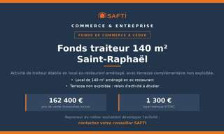 Commerce 2 Pièces 170 m² à vendre à Saint-Raphaël (83700)