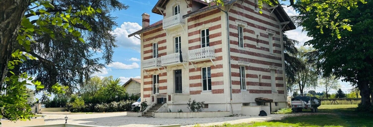 Maison 8 Pièces 285 m² à vendre à Portets (33640)