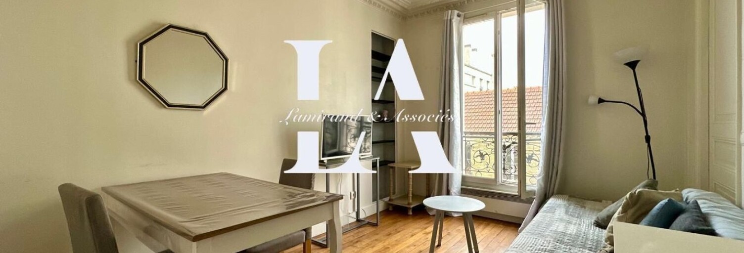 Appartement 2 Pièces 32 m² à louer à Paris 17 (75017)