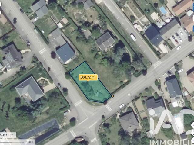 Vente Terrain à bâtir 600 m&sup2; — photo du bien