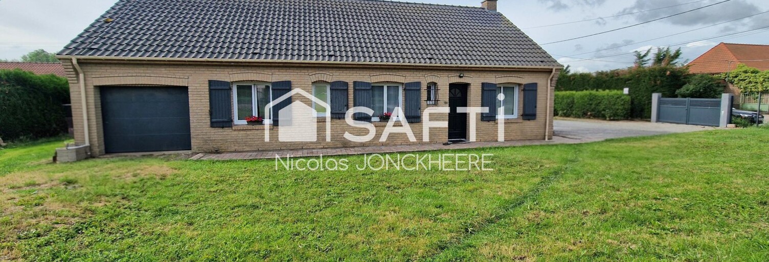 Maison 5 Pièces 100 m² à vendre à Mazinghem (62120)