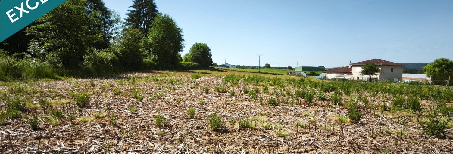Terrain  4740 m² à vendre à Simandre-sur-Suran (01250)