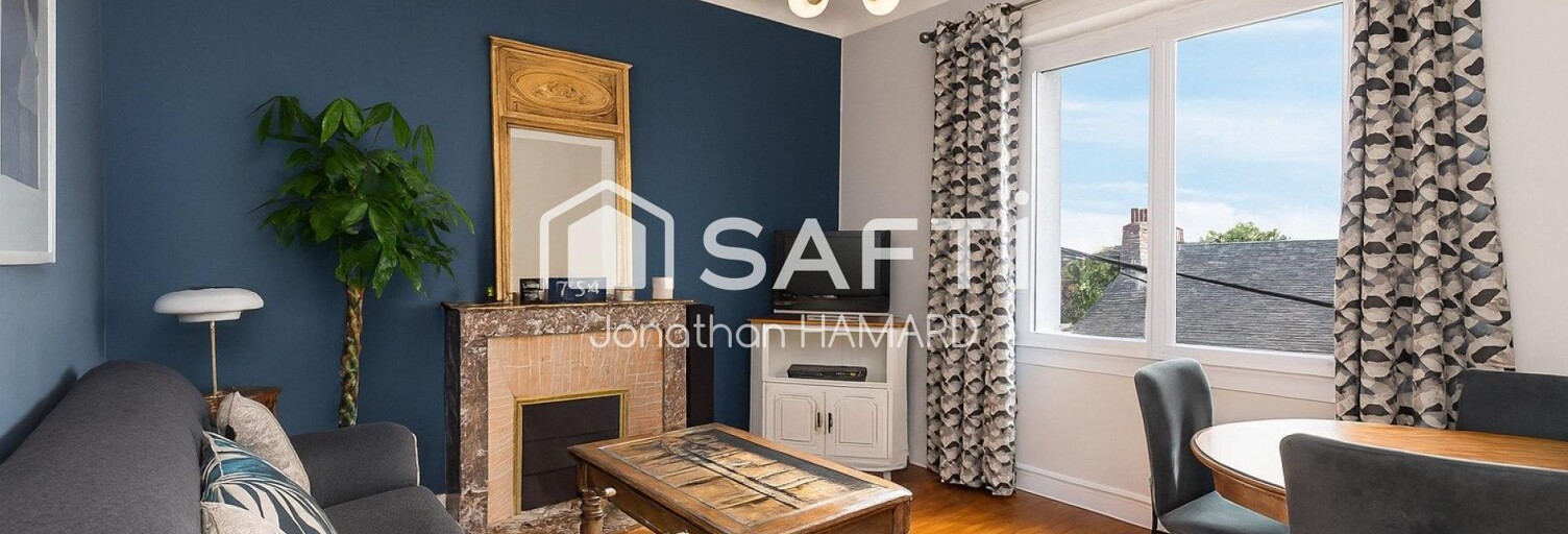 Appartement 2 Pièces 49 m² à vendre à Nantes (44000)