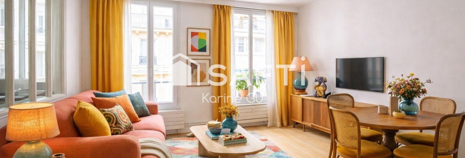Appartement 4 Pièces 69 m² à vendre à Paris 17 (75017)