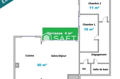 Appartement 3 pièces 445000 €