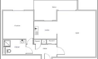 Appartement 2 Pièces 51 m² à vendre à Annecy (74960)