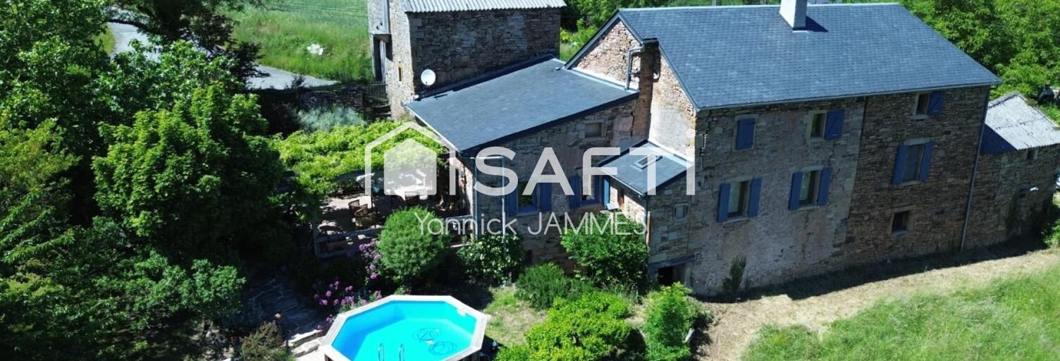 Maison 7 Pièces 185 m² à vendre à Coupiac (12550)